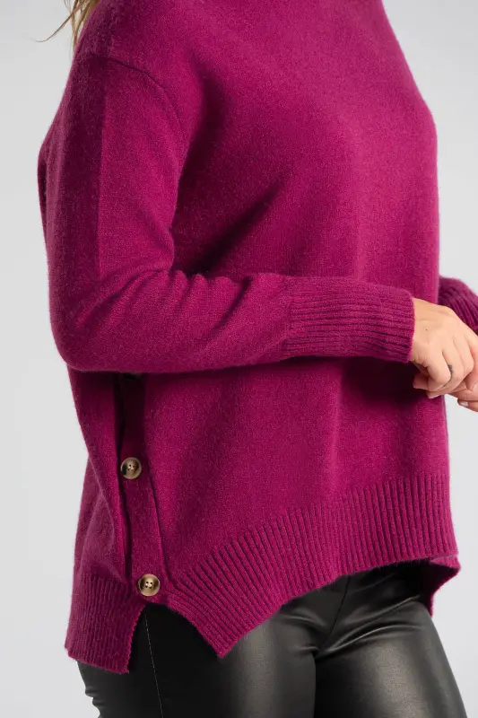 Μπλούζα Νημάτινη Κουμπιά Πλαινά