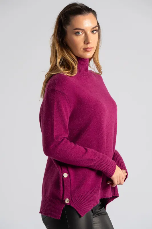 Μπλούζα Νημάτινη Κουμπιά Πλαινά