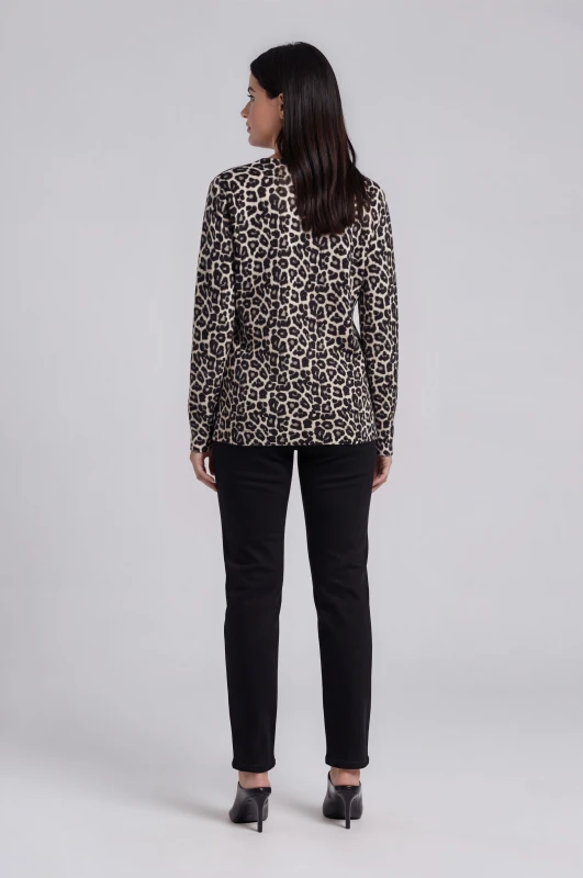Μπλούζα Νημάτινη Leopard