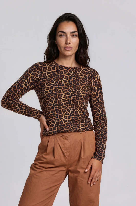 Μπλούζα Νημάτινη Leopard