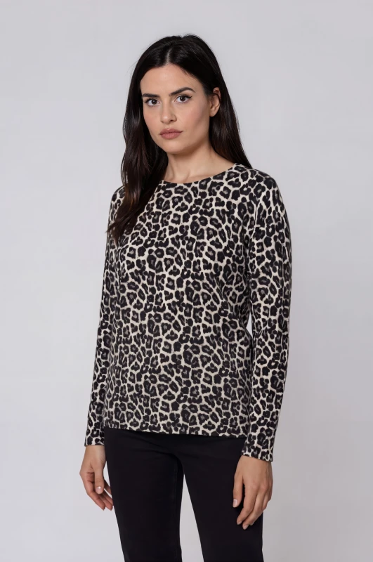 Μπλούζα Νημάτινη Leopard