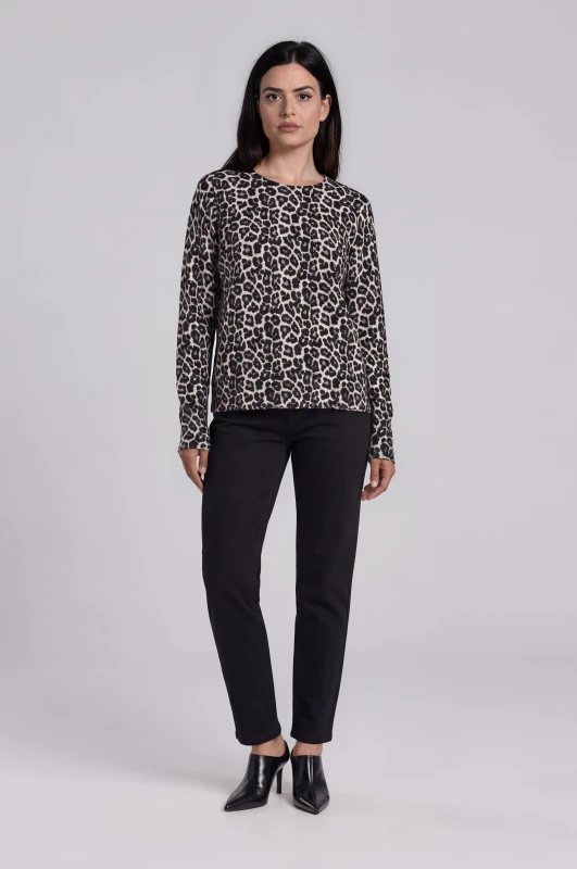 Μπλούζα Νημάτινη Leopard