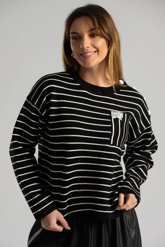 Blouse Knitted Mariniera