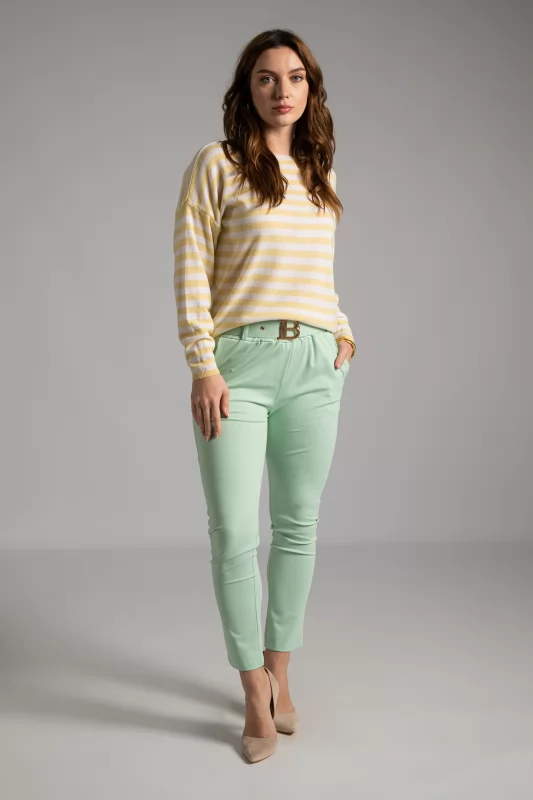 Blouse with Stripes