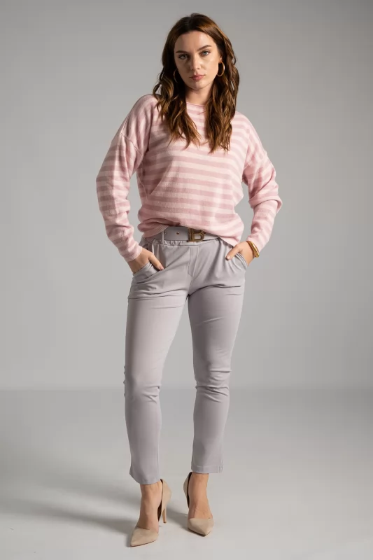Blouse with Stripes