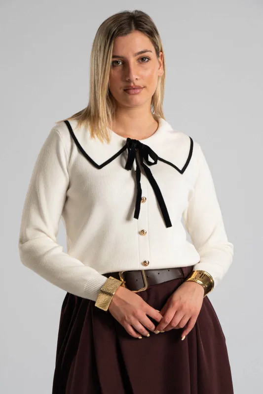 Blouse Thread Bow Tie