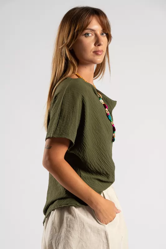 Blouse Draped Necklace