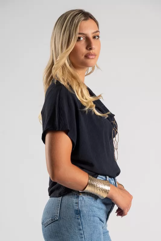 Blouse Draped Necklace