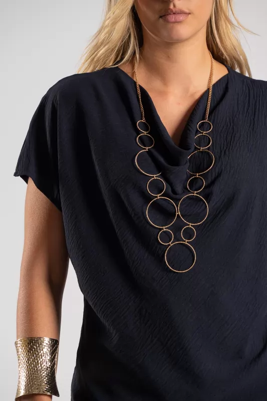 Blouse Draped Necklace
