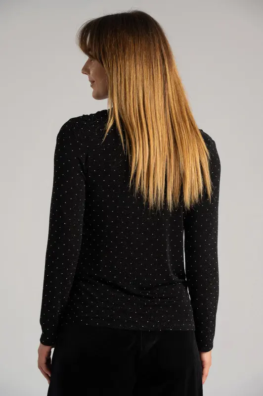 Μπλούζα Ντραπέ Lurex Τρουξ