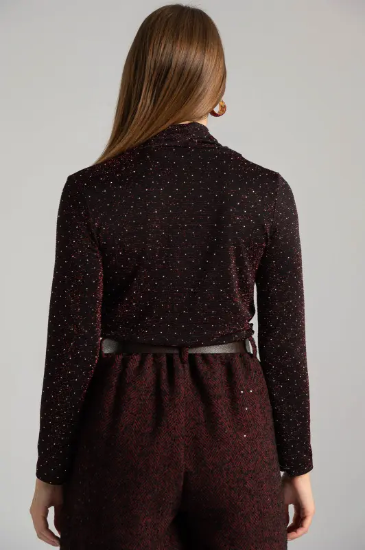 Μπλούζα Ντραπέ Lurex Τρουξ