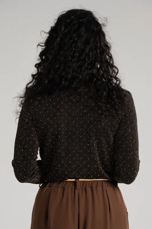 Μπλούζα Ντραπέ Lurex Τρουξ