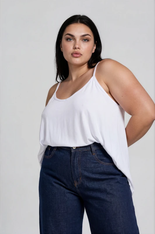 Μπλούζα Oversized Ασύμμετρη Τιράντα