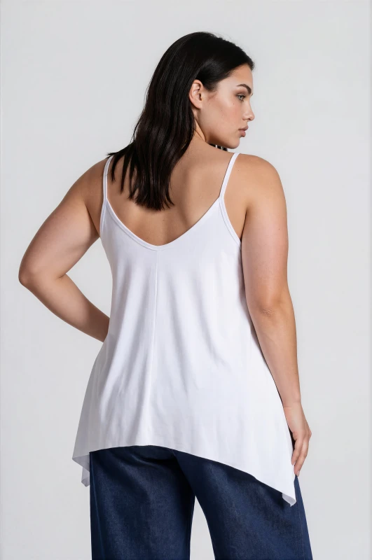 Μπλούζα Oversized Ασύμμετρη Τιράντα