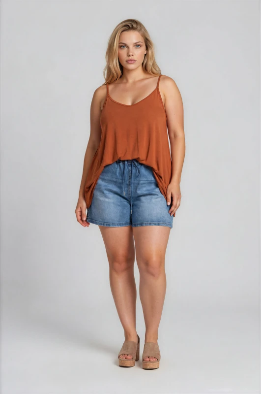 Μπλούζα Oversized Ασύμμετρη Τιράντα