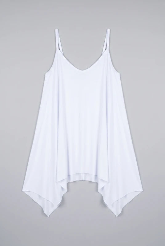 Μπλούζα Oversized Ασύμμετρη Τιράντα