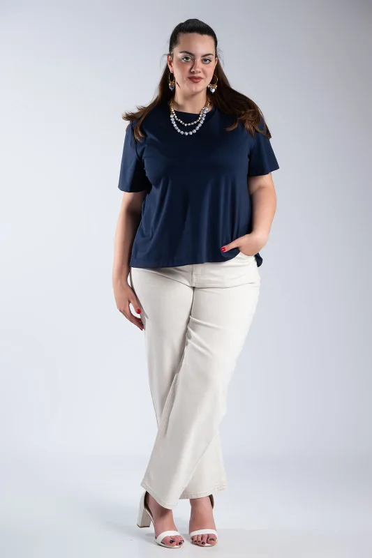 Oversized T-Shirt Back Bow 