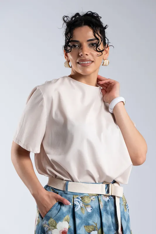 Μπλούζα Oversized Φιόγκος Πλάτη