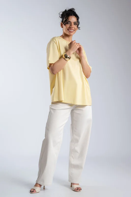 Oversized T-Shirt Back Bow 