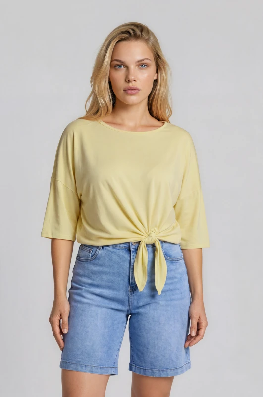 Μπλούζα Oversized Πλαινό Δέσιμο