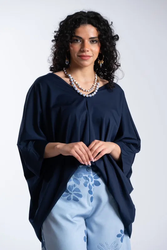 Oversized V-neck T-shirt 