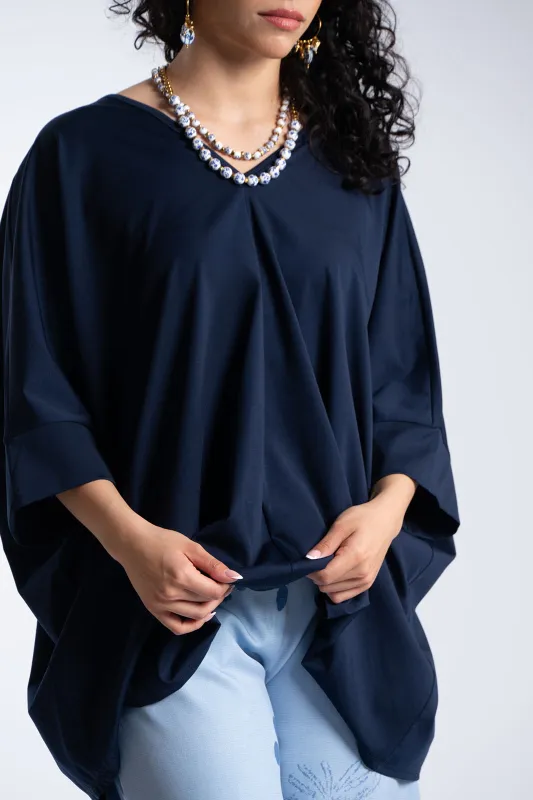 Oversized V-neck T-shirt 