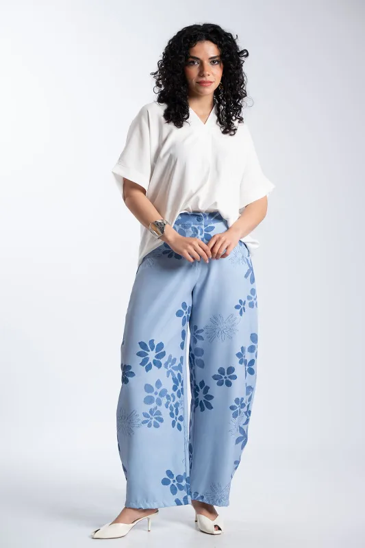 Μπλούζα Oversized V Mao Γιακάς