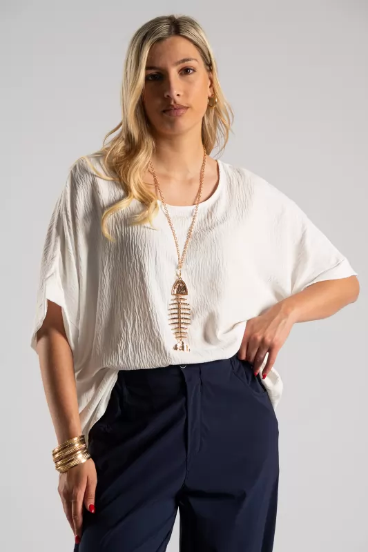 Blouse Back Bow Necklace