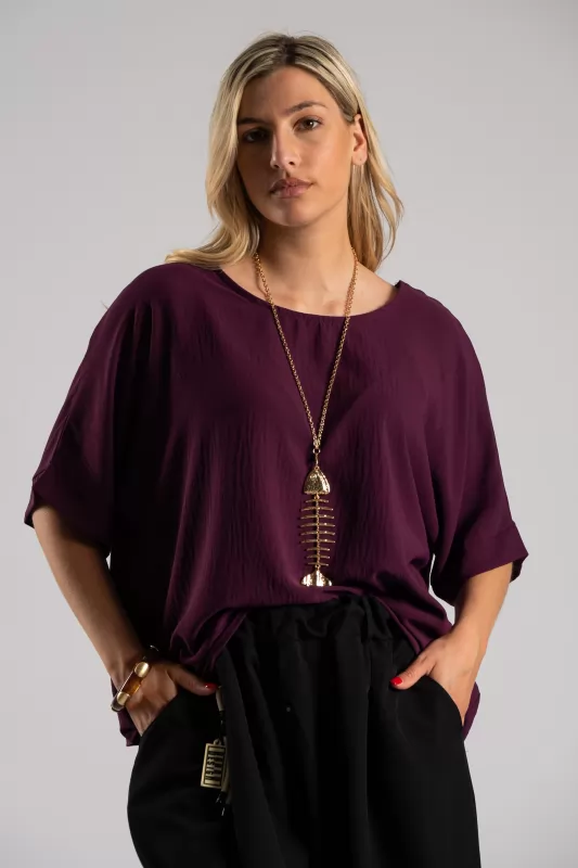 Blouse Back Bow Necklace