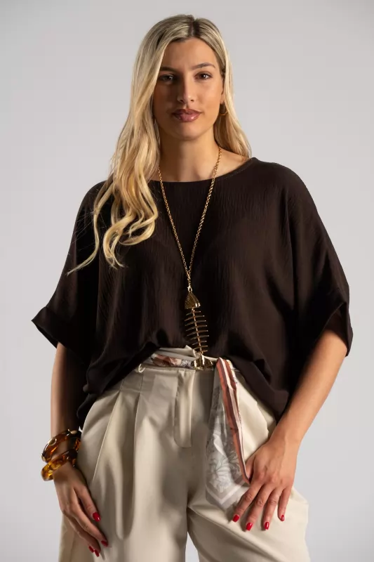 Blouse Back Bow Necklace