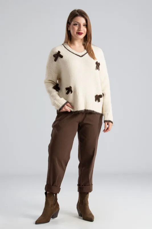 Μπλούζα Πλεκτή Bow