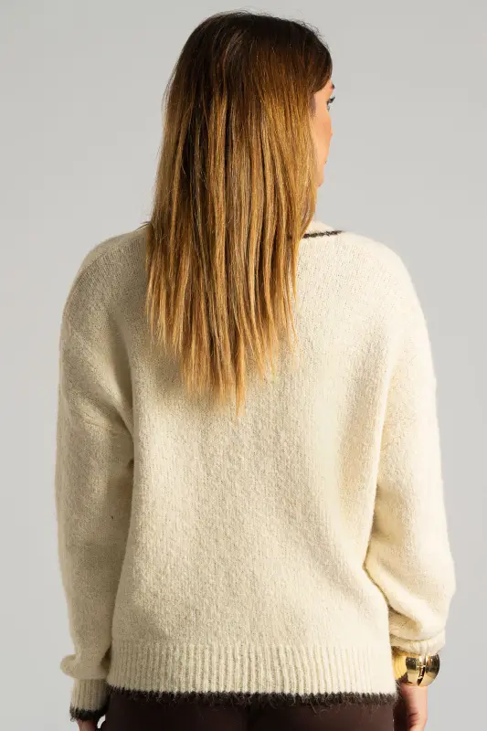 Bow Knitted Blouse