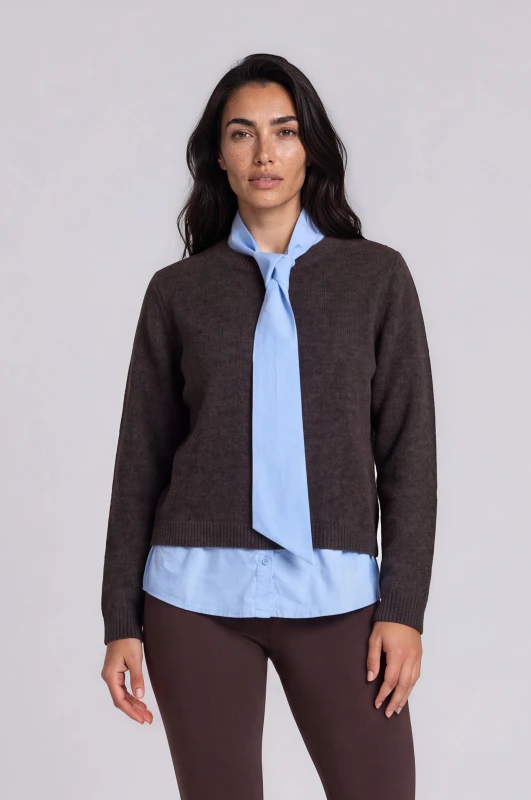 Μπλούζα Πλεκτή Με Shirt Extender