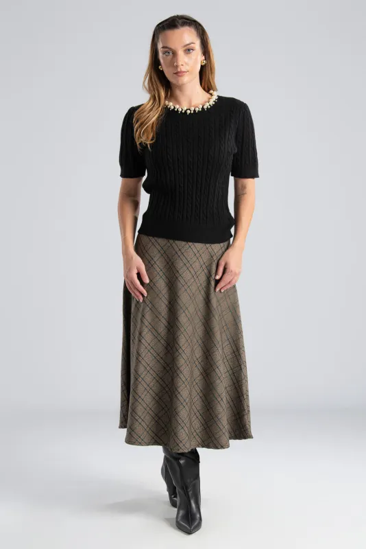 Μπλούζα Πλεκτή Μεγάλες Πέρλες