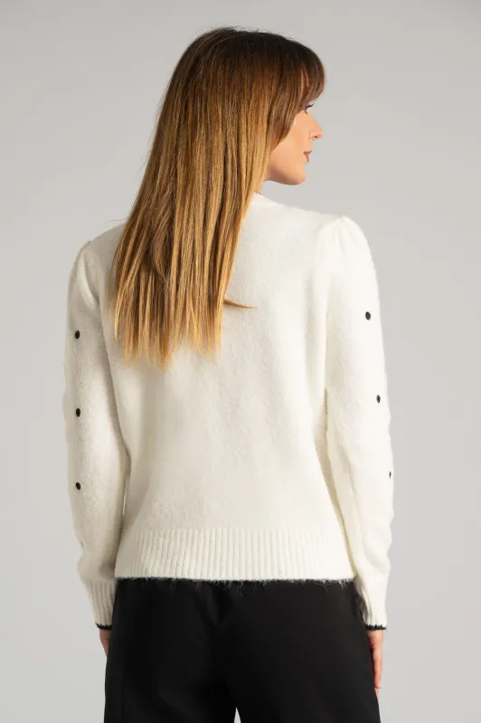 Μπλούζα Polka Dots Μονόχρωμη