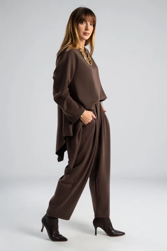 Μπλούζα Ποντοστόφα Ασύμμετρη Μονόχρωμη