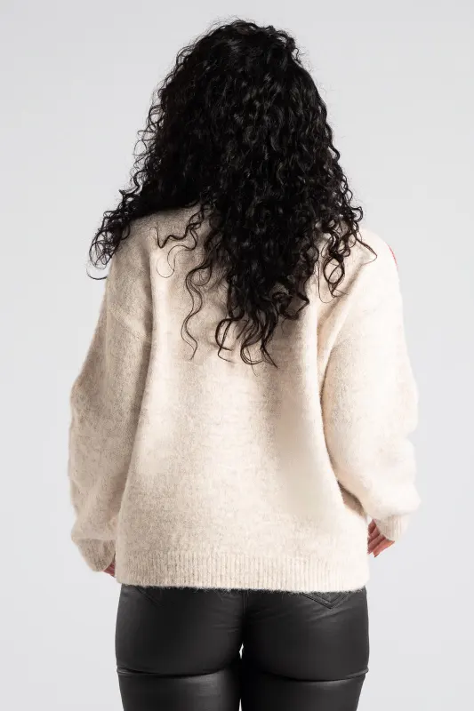 Μπλούζα Πουλόβερ Cherry Στρας