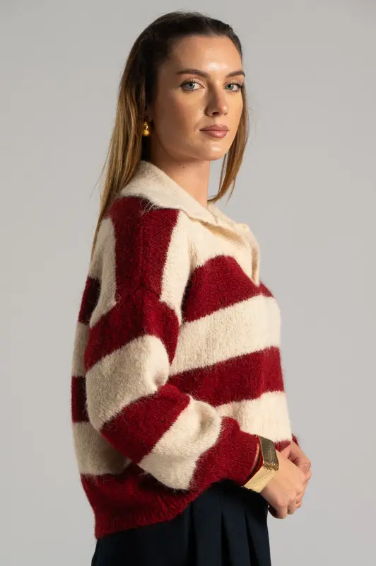 Μπλούζα Πουλόβερ Γιακάς