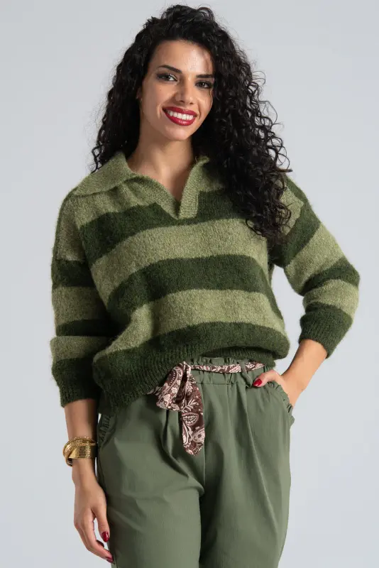 Blouse Sweater Collar