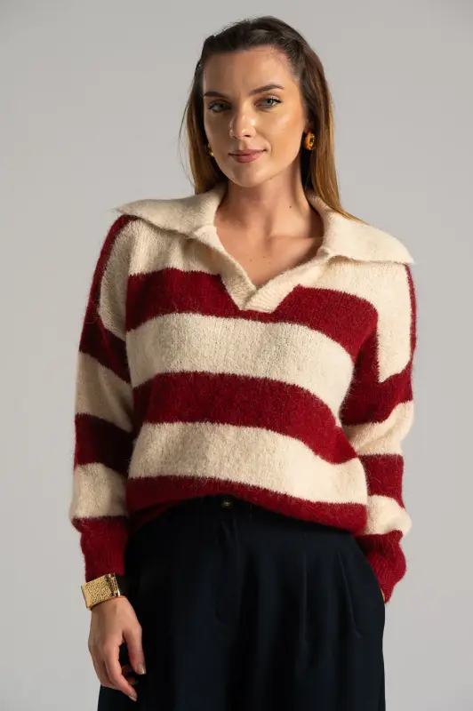 Blouse Sweater Collar