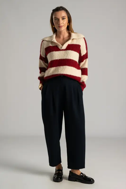 Μπλούζα Πουλόβερ Γιακάς