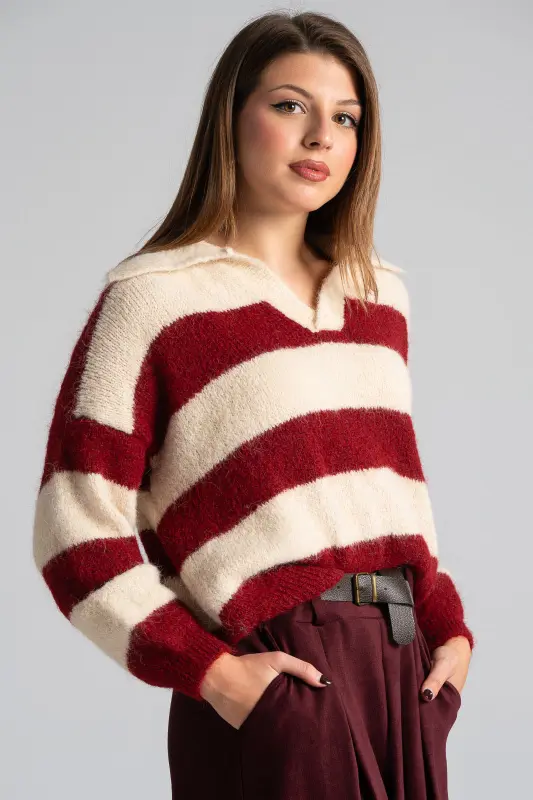 Blouse Sweater Collar