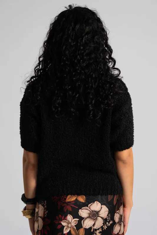 Blouse Sweater Short Sleeves 