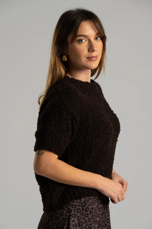 Μπλούζα Πουλόβερ Κοντά Μανίκια