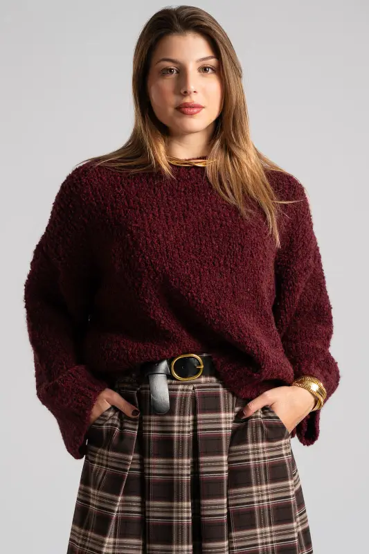 Μπλούζα Πουλόβερ Μακριά Μανίκια