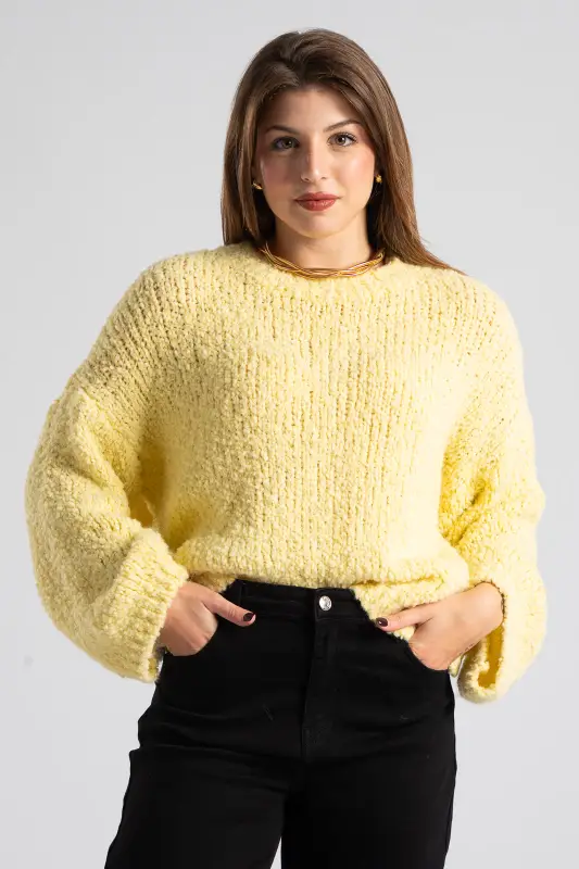 Μπλούζα Πουλόβερ Μακριά Μανίκια