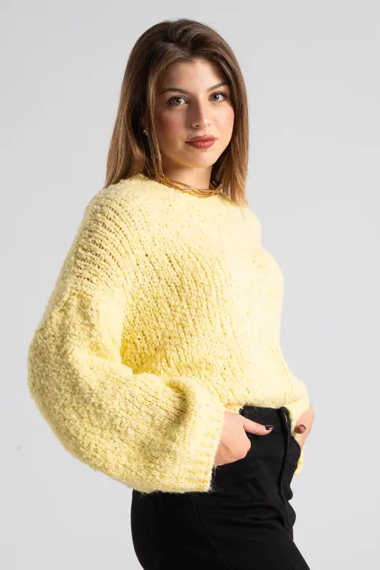 Μπλούζα Πουλόβερ Μακριά Μανίκια