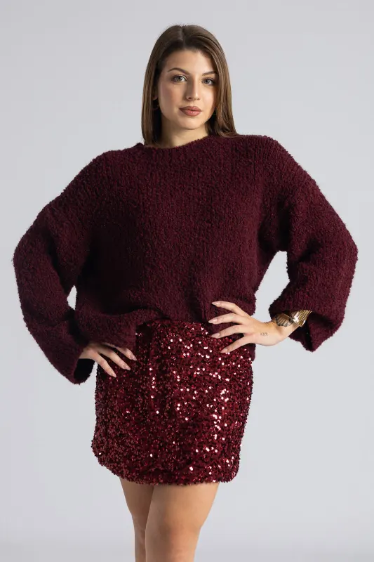 Μπλούζα Πουλόβερ Μακριά Μανίκια