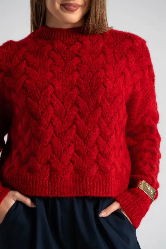 Μπλούζα Πουλόβερ Πλεκτό