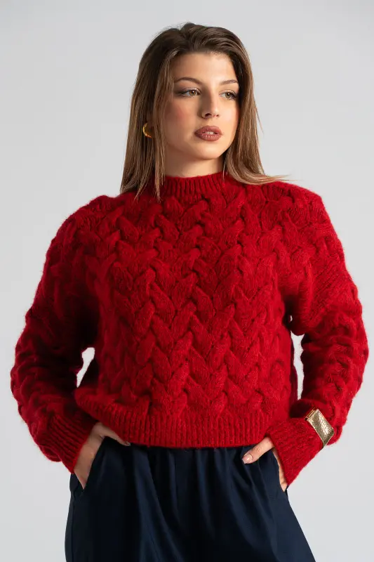 Μπλούζα Πουλόβερ Πλεκτό